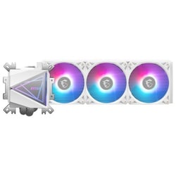 360mm簡易水冷CPUクーラー ホワイト MAG CORELIQUID I360 WHITE