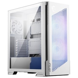 背面コネクタ対応 ミドルタワー型 ATX PCケース ホワイト MPG VELOX 300R AIRFLOW PZ WHITE