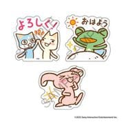 どこでもいっしょ ステッカー 3枚セット C