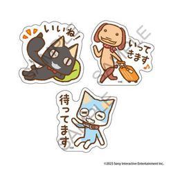 どこでもいっしょ ステッカー 3枚セット B