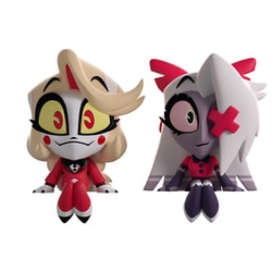 Hazbin Hotel（ハズビン・ホテルへようこそ） モニターフィギュア 2体セット チャーリー＆ヴァギー [塗装済可動フィギュア]