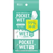 ウエットティッシュ POCKET WET 8枚×6p