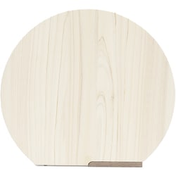 HIDANOKI 立つまるいまな板 M 30×27×2cm HN-002
