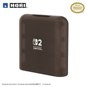 NSX-009 [カードケース 24枚収納 for Nintendo Switch 2 クリアブラック]