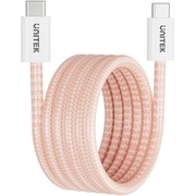 USBケーブル PD100W Magnetic USB-C to USB-C 1m ケーブル Pink C14141APK01-1M