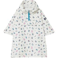 【ドラえもん】 ひみつ道具ポンチョ キッズ ポンチョ BLANC PR（001） XS+サイズ ZBJBI40