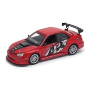 WE22487APR 1/24 スバル インプレッサ WRX STI APRパフォーマンスバージョン レッド [ダイキャストミニカー]