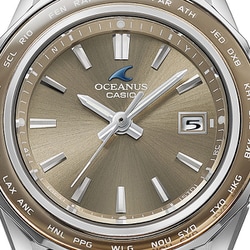 超人気モデル　カシオ　オシアナス　マンタ　レディース　OCW-S40-5AJF OCEANUS オシアナス マンタ 電波ソーラー 腕時計 レディース OCW
