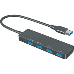 USB Type-A 4in1 USBハブ HD-4IN1HBBK