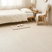 クッションフロア 8畳用 364×352(91X352 4枚セット) クリーム CFTI8179