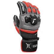 ワールドカップ ウォーリアー GS スキー グローブ レーシング ブラック/シルバー/フルオレッド 8.5インチ(Lサイズ) 62 11 111