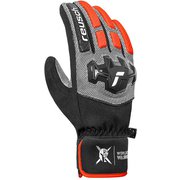 WORLDCUP WARRIOR R-TEX XT ジュニア スキー スノーボード グローブ ブラック/シルバー/フルオレッド（7588） 6.5インチ 65 11 233