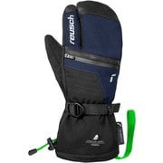 LANDO R-TEX XT LOBSTER スキー スノーボード グローブ ブラック/ドレスブルー/ネオングリーン(7712) 8インチ 65 01 844