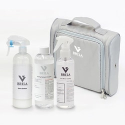 BRILA Premium Annual Car Car Set プレミアムカーケアセット リフレッシュシャンプー 300ml＋グロスシーラント 撥水 300ml＋サイドミラーコーティング 100ml PSJ912