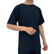 25210 [吸汗・速乾ドライ半袖Tシャツ ネイビー Lサイズ]