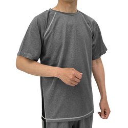 25210 [吸汗・速乾ドライ半袖Tシャツ チャコール Mサイズ]
