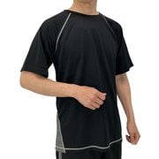 25210 [吸汗・速乾ドライ半袖Tシャツ ブラック LLサイズ]