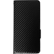 Google Pixel 7a用 カーボン調手帳型ケース ブラック AC-PIX7AE CB
