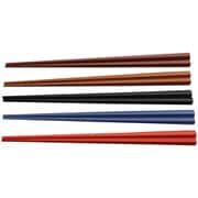 八角箸 お箸 樹脂 全長23cm 5点セット 6013008