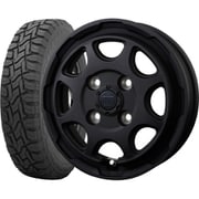 TOYO TIRES（トーヨータイヤ） OPENCOUNTRY R/T 145/80R12 80/78N + ROCK KELLY MX-V　 [サマータイヤ＆ホイール 4本セット 軽バン・トラック用 12インチ]