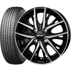 ROADSTONE（ロードストーン） Eurovis HP02 155/65R14 + AMD MG-5 [サマータイヤ＆ホイール 4本セット 軽自動車用 14インチ]