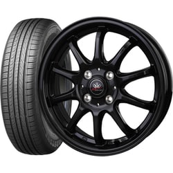 ROADSTONE（ロードストーン） Eurovis HP02 155/65R14 + LOXARNY SPORT DR-10 [サマータイヤ＆ホイール 4本セット 軽自動車用 14インチ]