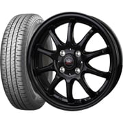 BRIDGESTONE（ブリヂストン） NEWNO 155/65R14 + LOXARNY SPORT DR-10 [サマータイヤ＆ホイール 4本セット 軽自動車用 14インチ]