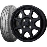 BRIDGESTONE（ブリヂストン） NEWNO 155/65R14 + ROCK KELLY MX-V [サマータイヤ＆ホイール 4本セット 軽自動車用 14インチ]