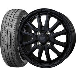 NEXEN（ネクセン） N priz SH9J 165/55R15 + ROCK KELLY MX-H [サマータイヤ＆ホイール 4本セット 軽自動車用 15インチ]