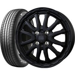GOODYEAR（グッドイヤー） EfficientGrip Comfort 165/55R15 + ROCK KELLY MX-H [サマータイヤ＆ホイール 4本セット 軽自動車用 15インチ]