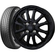 GOODYEAR（グッドイヤー） EfficientGrip Comfort 165/55R15 + ROCK KELLY MX-H [サマータイヤ＆ホイール 4本セット 軽自動車用 15インチ]