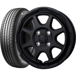 GOODYEAR（グッドイヤー） EfficientGrip Comfort 165/55R15 + ROCK KELLY MX-V [サマータイヤ＆ホイール 4本セット 軽自動車用 15インチ]