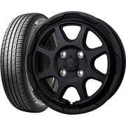 GOODYEAR（グッドイヤー） EfficientGrip Comfort 165/55R15 + ROCK KELLY MX-V [サマータイヤ＆ホイール 4本セット 軽自動車用 15インチ]