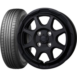 ROADSTONE（ロードストーン） Eurovis HP02 165/60R15 + ROCK KELLY MX-V [サマータイヤ＆ホイール 4本セット 軽自動車用 15インチ]