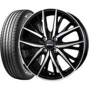 GOODYEAR（グッドイヤー） EfficientGrip Comfort 165/50R16 + AMD MG-5 [サマータイヤ＆ホイール 4本セット 軽自動車用 16インチ]