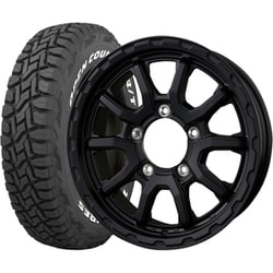 TOYO TIRES（トーヨータイヤ） OPENCOUNTRY R/T 185/85R16 + ROCK KELLY MX-H [サマータイヤ＆ホイール 4本セット ジムニー用 16インチ]