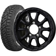TOYO TIRES（トーヨータイヤ） OPENCOUNTRY R/T 185/85R16 + ROCK KELLY MX-H [サマータイヤ＆ホイール 4本セット ジムニー用 16インチ]