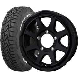 TOYO TIRES（トーヨータイヤ） OPENCOUNTRY R/T 185/85R16 + ROCK KELLY MX-V [サマータイヤ＆ホイール 4本セット ジムニー用 16インチ]