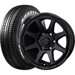 GOODYEAR（グッドイヤー） EAGLE ＃1 NASCAR PLUS 215/65R16C + ROCK KELLY MX-V [サマータイヤ＆ホイール 4本セット ハイエース200系用 16インチ]