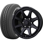 TOYO TIRES（トーヨータイヤ） H30 215/65R16C + ROCK KELLY MX-V [サマータイヤ＆ホイール 4本セット ハイエース200系用 16インチ]