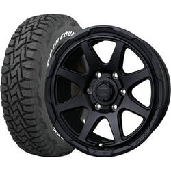 TOYO TIRES（トーヨータイヤ） OPENCOUNTRY R/T 215/65R16C + ROCK KELLY MX-V [サマータイヤ＆ホイール 4本セット ハイエース200系用 16インチ]