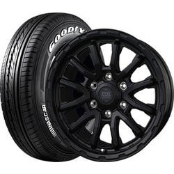 GOODYEAR（グッドイヤー） EAGLE ＃1 NASCAR PLUS 215/65R16C + ROCK KELLY MX-H [サマータイヤ＆ホイール 4本セット ハイエース200系用 16インチ]