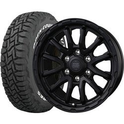 TOYO TIRES（トーヨータイヤ） OPENCOUNTRY R/T 215/65R16C + ROCK KELLY MX-H [サマータイヤ＆ホイール 4本セット ハイエース200系用 16インチ]