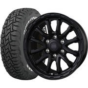 TOYO TIRES（トーヨータイヤ） OPENCOUNTRY R/T 215/65R16C + ROCK KELLY MX-H [サマータイヤ＆ホイール 4本セット ハイエース200系用 16インチ]