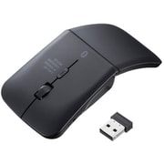 静音ワイヤレス IR LEDコンボマウス 3ボタン・薄型 Bluetooth/2.4GHz MA-WBIS3117BK