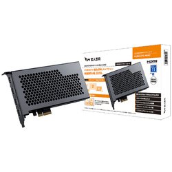 キャプチャーボード HDMI入力×4（独立入力対応） 最大4K30fps/1080p120fps PCIe 2.0x4接続 KURO-CPC-4K4C