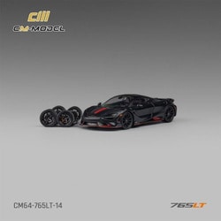 CM64-765LT-14 1/64 マクラーレン 765LT マットブラック [ダイキャストミニカー]