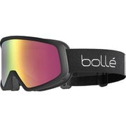 ベドロックプラス ジュニア スキー スノーボード ゴーグル 眼鏡対応 Black Matte(ローズゴールド) BG008006