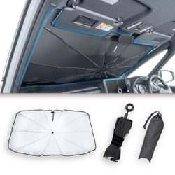 サンシェード 車用 フロント ワンタッチサンシェード Mサイズ （フロントガラス適合サイズ W1330mm×H740mm） IMP346