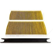 マーレ (Mahle) エアコンフィルター 抗菌抗ウィルスタイプ ルノー カングー ゼン車他用 縦280mm 横108mm 高さ19mm 2個入 LAK 468/S P LAK 468/S P
